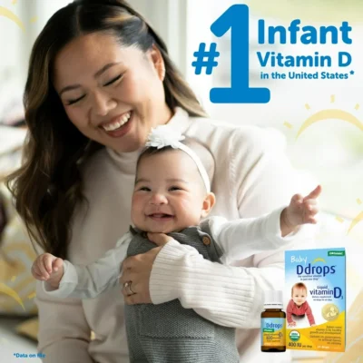 Baby Ddrop Vitamin D3 400IU 90 giọt của Mỹ Baby Ddrop Vitamin D3 400IU 90 giọt của Mỹ