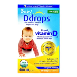 Baby Ddrops Vitamin D3 thuần nhỏ giọt cho trẻ sơ sinh