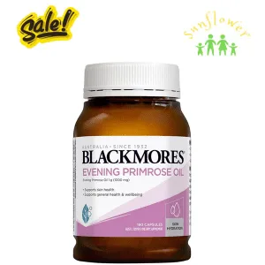 Viên uống hoa anh thảo Blackmores Evening Primrose Oil 190 viên của Úc