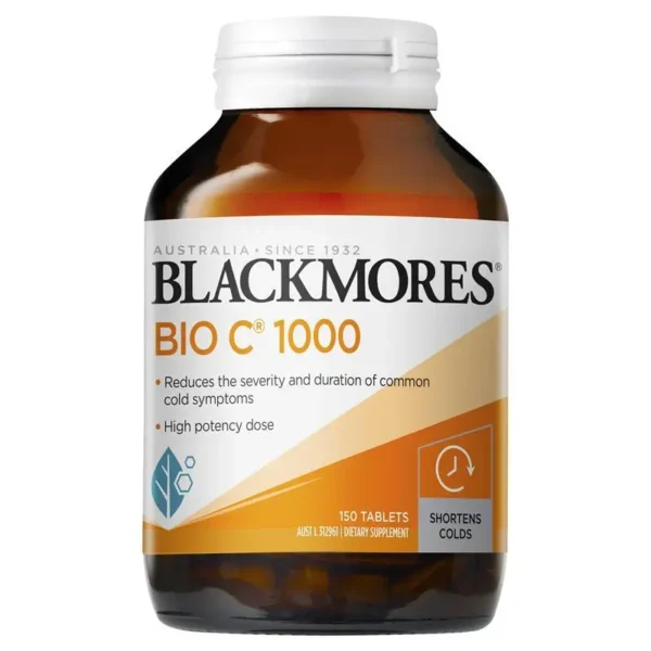 Blackmores Viên Uống Bổ Sung Vitamin C Bio C 1000mg