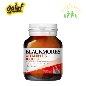 Bổ xương Blackmores Vitamin D3 1000IU 60 viên