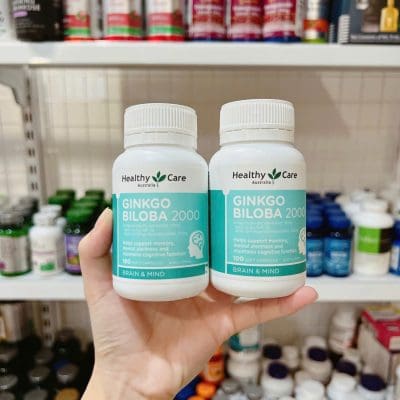 Bo nao Healthy Care Ginkgo Biloba 2000mg 100 vien