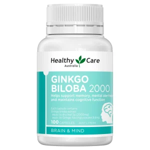 Bổ não Healthy Care Ginkgo Biloba 2000mg