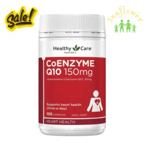 Bổ tim Healthy Care CoEnzyme Q10 150mg 100 viên của Úc