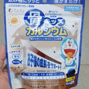 Bột canxi cá tuyết Nhật Bản Fine Japan Bone's 140g Bột canxi cá tuyết Fine Japan Bone's Calcium for Kids 140g Nhật Bản