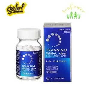 Viên uống Transino WhiteC Clear 120 viên của Nhật Bản