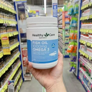 Dầu cá Omega 3 Úc Healthy Care Fish Oil 1000mg