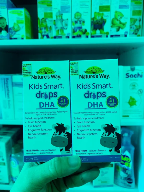 Dha dạng giọt Nature's Way Kids Smart Drops Dha 20ml
