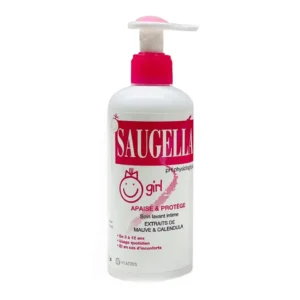 Dung Dịch Vệ Sinh Bé Gái Saugella 200ml Hàng Pháp