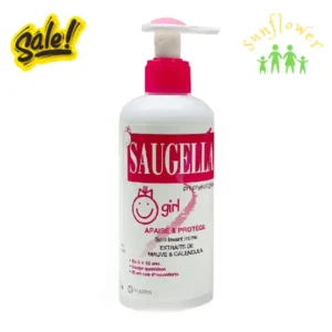 Dung dịch vệ sinh bé gái Saugella Girl 200ml của Pháp