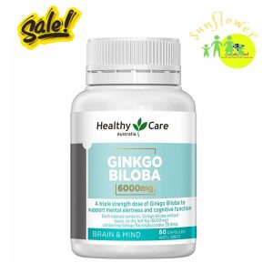 Ginkgo Biloba Healthy Care 6000mg