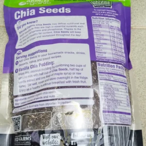 Hạt Chia Úc Absolute Organic Chia Seeds Raw Túi 1kg