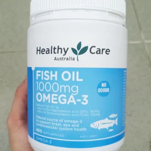 Healthy Care Fish Oil Omega-3 1000mg lọ 400 viên