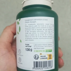 Hoa Anh Thảo Nat Form Huile D'Onagre Pháp 200 viên