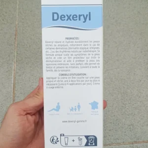 Kem nẻ Dexeryl 250g của Pháp Kem Dexeryl Crème của Pháp dưỡng da, trị nẻ chàm cho mẹ và bé tuýp 250g