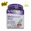 Kẹo dẻo ngủ ngon Natrol Melatonin Gummies 10mg 90 viên của Mỹ