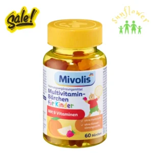 Kẹo gấu Mivolis Multivitamin Barchen 60 viên của Đức