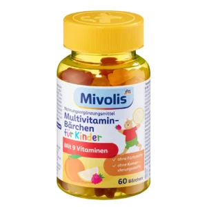 Kẹo gấu Mivolis Multivitamin-Bärchen für Kinder