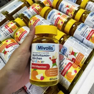 Kẹo gấu Mivolis Multivitamin-Bärchen für Kinder 60 viên