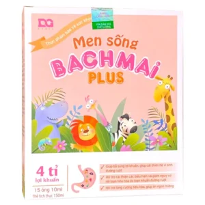 Men Sống Bạch Mai Plus, hỗ trợ bổ sung lợi khuẩn, tăng cường tiêu hóa