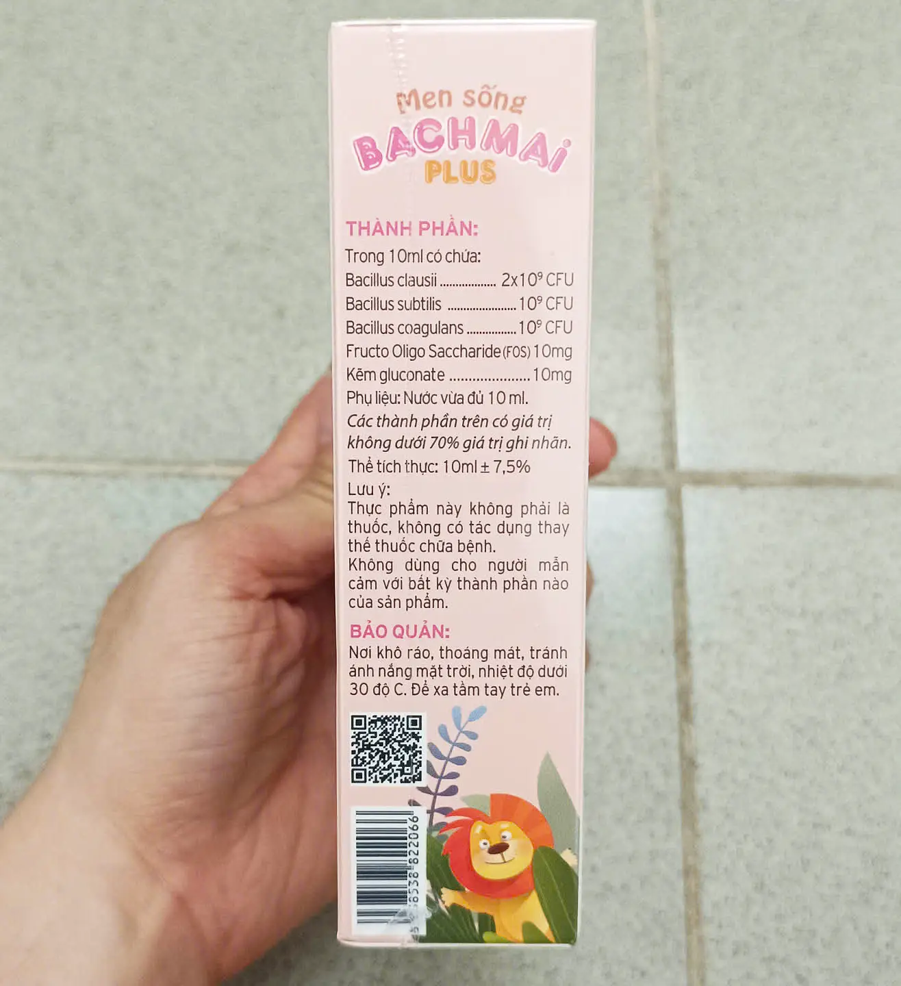 Men sống Bạch Mai Plus 20 ống x 10ml Men Sống Bạch Mai Plus hỗ trợ hệ tiêu hóa, tăng cường đề kháng