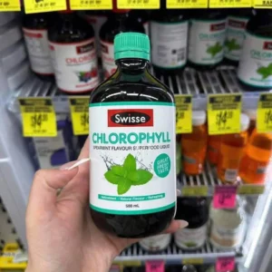 Nước diệp lục Swisse Chlorophyll Spearmint 500ml vị bạc hà