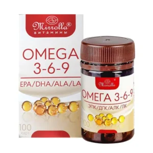 Omega 3 6 9 Mirrolla của Nga hộp 100 viên