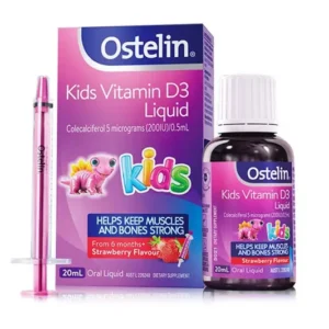 Ostelin Kids Vitamin D3 Liquid, Lọ 20ml