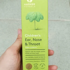 Siro tăng đề kháng tai mũi họng Harker Herbals Children's Ear Nose & Throat Herbal 150ml SIRO TAI MŨI HỌNG HARKER HERBALS NEWZEALAND