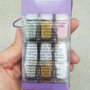 Set 12 lọ sơn móng tay cho bé Primark của Pháp màu nhạt