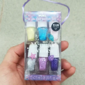 Set sơn móng tay bé gái Primark Little Rebel Nail Polish 12 màu pastel - Pháp