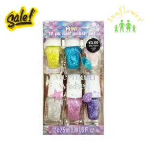 Set sơn móng tay bé gái Primark Little Rebel Nail Polish Pháp