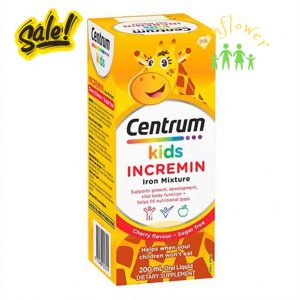 Siro Centrum Kids 200ml Incremin Iron Mixture của Úc dành cho trẻ biếng ăn