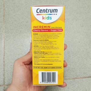 Siro Centrum Kids Incremin iron mixture Úc 200ml
