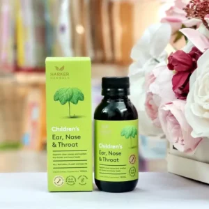 Siro Tăng Đề Kháng Tai Mũi Họng Harker xanh lá Herbals Children's Ear Nose & Throat Herbal Syrup 150ml của NewZealand