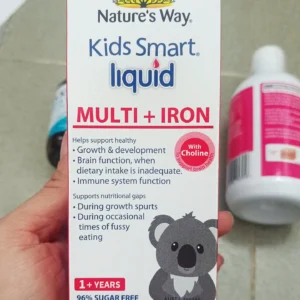 Siro Vitamin và Sắt cho bé Nature's Way Kids Smart Liquid Iron