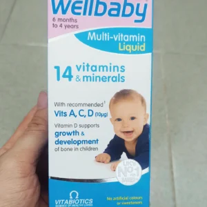 Siro Wellbaby Multi Vitamin Liquid cho trẻ em Anh 150ml