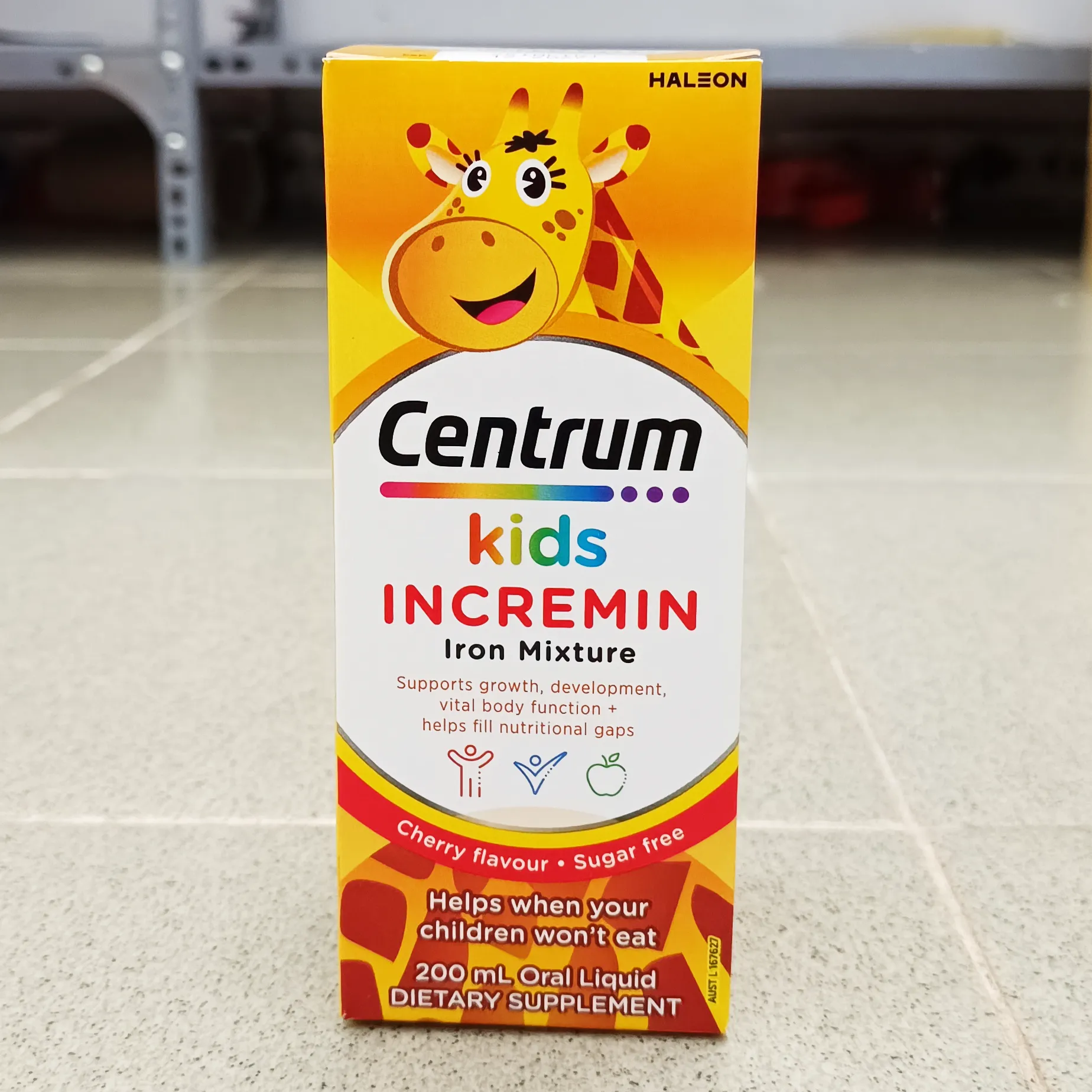 Siro cho trẻ biếng ăn Centrum Kid Incremin 200ml của Úc Siro cho bé biếng ăn Centrum Kid Incremin 200ml của Úc