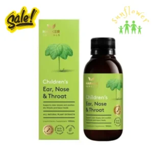 Siro tăng đề kháng tai mũi họng Harker Herbals Children's Ear Nose & Throat Herbal 150ml