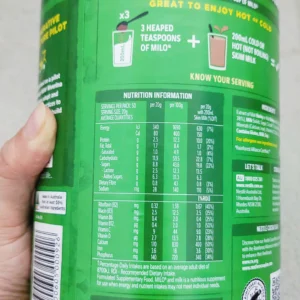 Sữa Milo Úc 1kg cho bé từ 2 tuổi Sữa Milo 1kg của Úc