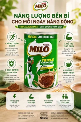 Sữa Milo Úc 1kg cho bé từ 2 tuổi Sữa bột Milo 1kg mẫu mới Úc