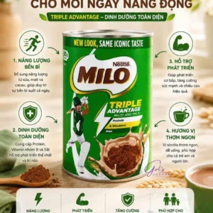 Sữa Milo Úc 1kg cho bé từ 2 tuổi Sữa bột Milo 1kg mẫu mới Úc