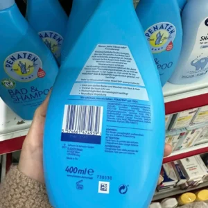 Sữa tắm gội Penaten chống cảm 400ml của Đức Sữa tắm chống cảm cúm Penaten - Giái pháp an toàn cho bé