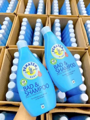 Sữa tắm gội Penaten chống cảm 400ml của Đức Sữa tắm gội Penaten Đức không vòi chống cảm 400ml