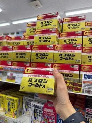 Thuốc cảm cúm Pabron Gold A dạng bột hộp 44 gói