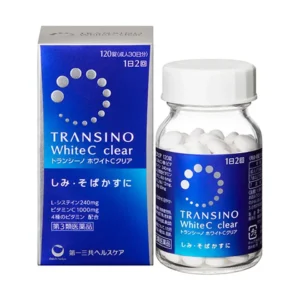 Thuốc trắng da Transino WhiteC Clear, Hộp 120 viên