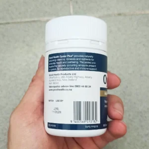 Tinh chất hàu lùn Úc Oyster Plus Goodhealth hộp 60 Viên