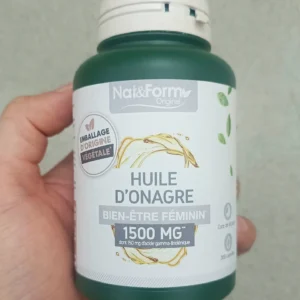 Viên Tinh Dầu Hoa Anh Thảo Nat&Form Huile D'Onagre Pháp 200 viên