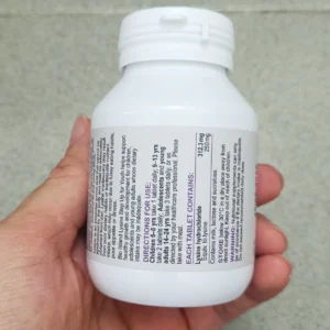 Viên nhai Lysine Bioisland Starter for Kids tăng chiều cao cho trẻ em 60 viên