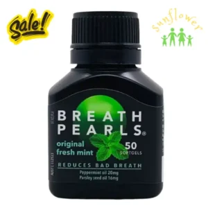Viên thơm miệng Breath pearls 50 viên của Úc